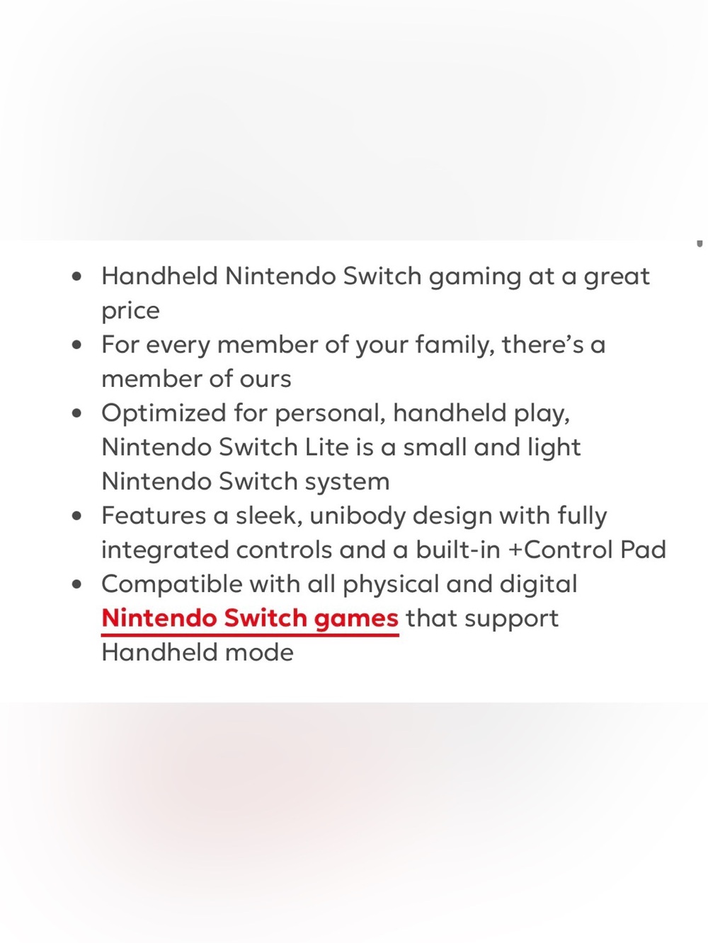 Nintendo Switch™ Lite - Gray - Picture 11 of 11